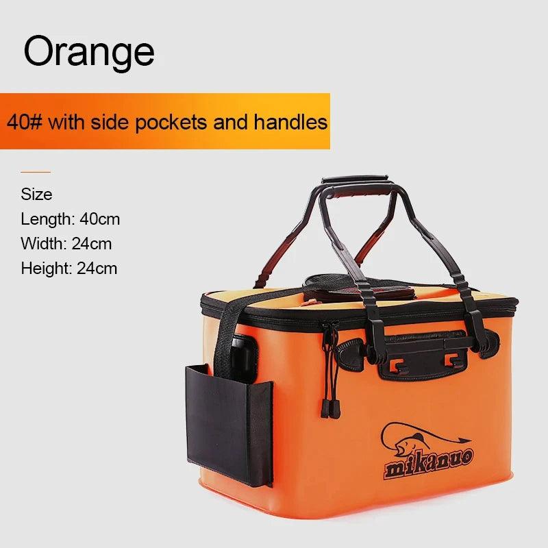 11/19/23/28/35L EVA Fishing Bag Collapsible Fishing Bucket Live Fish Box Camping Water Container Pan Basin Tackle Storage Bag - Wild Frontier Gear LLC