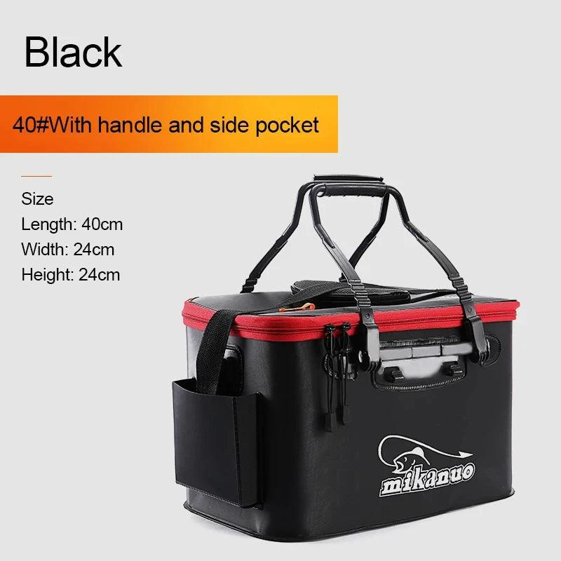 11/19/23/28/35L EVA Fishing Bag Collapsible Fishing Bucket Live Fish Box Camping Water Container Pan Basin Tackle Storage Bag - Wild Frontier Gear LLC