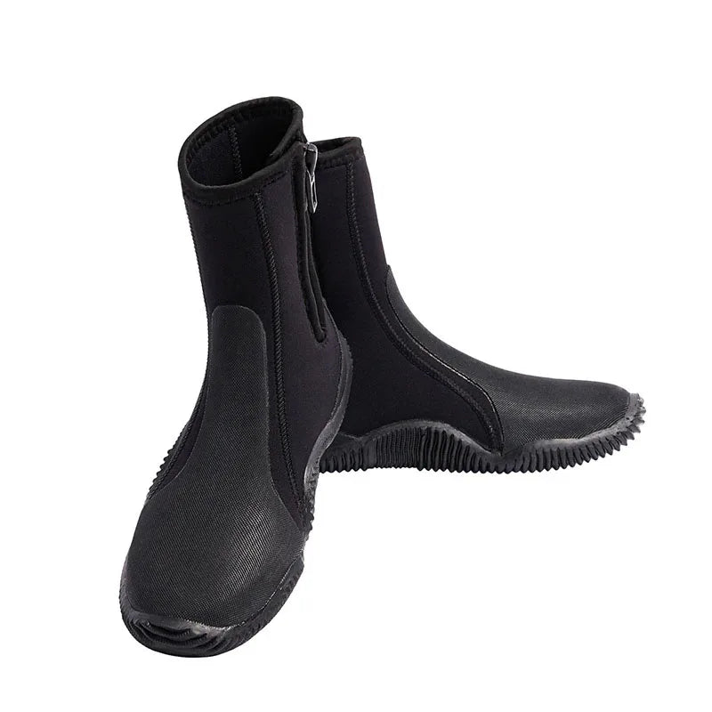 5mm & 3mm Neoprene Dive Boots – Keep Your Feet Warm and Ready for Any Water Adventure