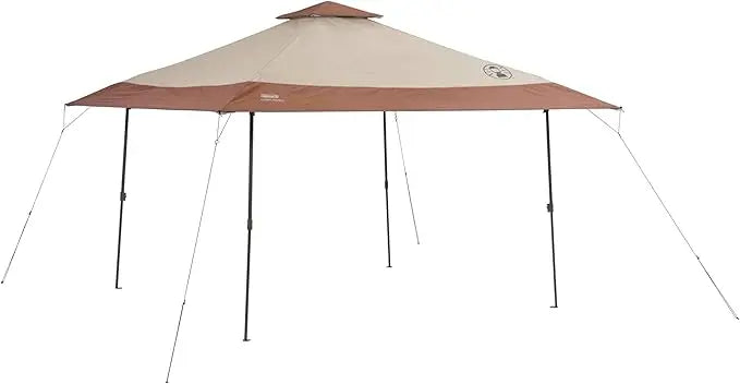 Coleman 13x13ft Instant Canopy Sun Shelter, Portable Shade Tent Sets Up in 3 Minutes,Vented Roof for Airflow, Great for Campsite Wild Frontier Gear LLC