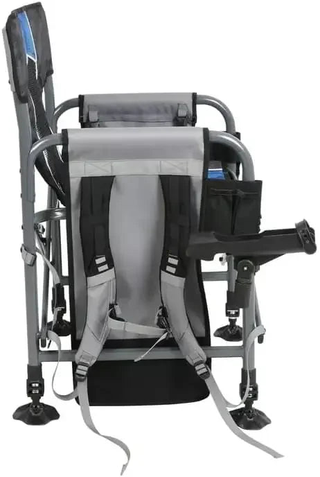 Director Fishing Chair, Blue, Adult - Wild Frontier Gear LLC