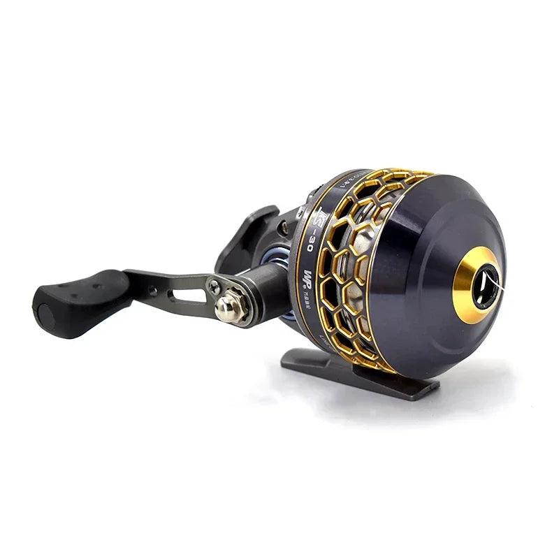 Metal Slingshot Spincasting Fishing Reel Tuning Bow for Outdoor Hunting and Marine Sports - Wild Frontier Gear LLC