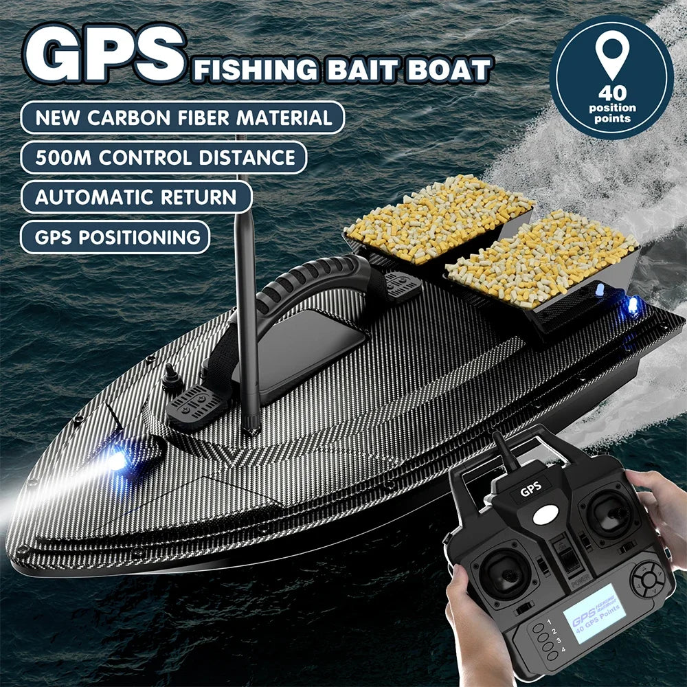 VWVIVIDWORLD Brand,High Quality,2024 New,Dual Battery,Long Battery Life,Large Capacity,RC Bait Boat,Remote Control Bait Boat
