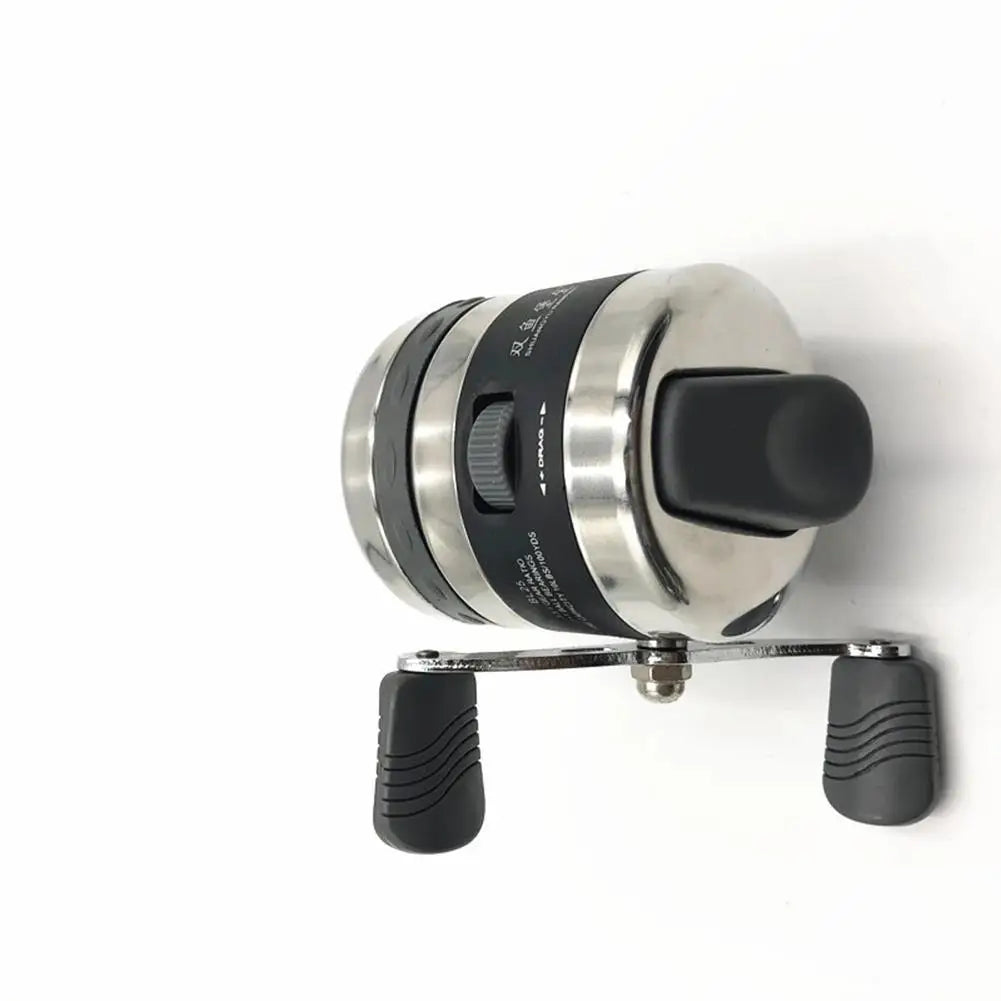 Fishing Reel Stainless steel Closed Wheel BL25 Outdoor Slingshot Shooting Stainless steel Line Cup Spinning Fishing Reel