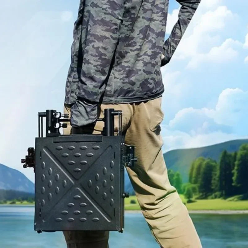 Multifunction Light Mini Fishing Chairs Portable Folding Fishing Stool Anti-slip Adjustable Stabilization Chairs Outdoor Sports - Wild Frontier Gear LLC