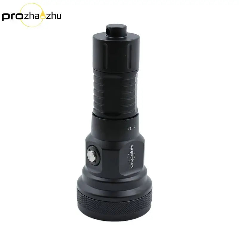 SBT90.2 LED Super Bright Scuba Diving Flashlight Aluminum Alloy 26650 Li-ion Rechargeable Dive Torch IP68 Waterproof 100M