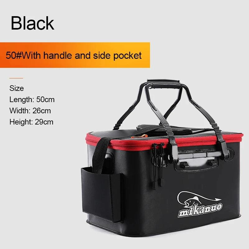 11/19/23/28/35L EVA Fishing Bag Collapsible Fishing Bucket Live Fish Box Camping Water Container Pan Basin Tackle Storage Bag - Wild Frontier Gear LLC