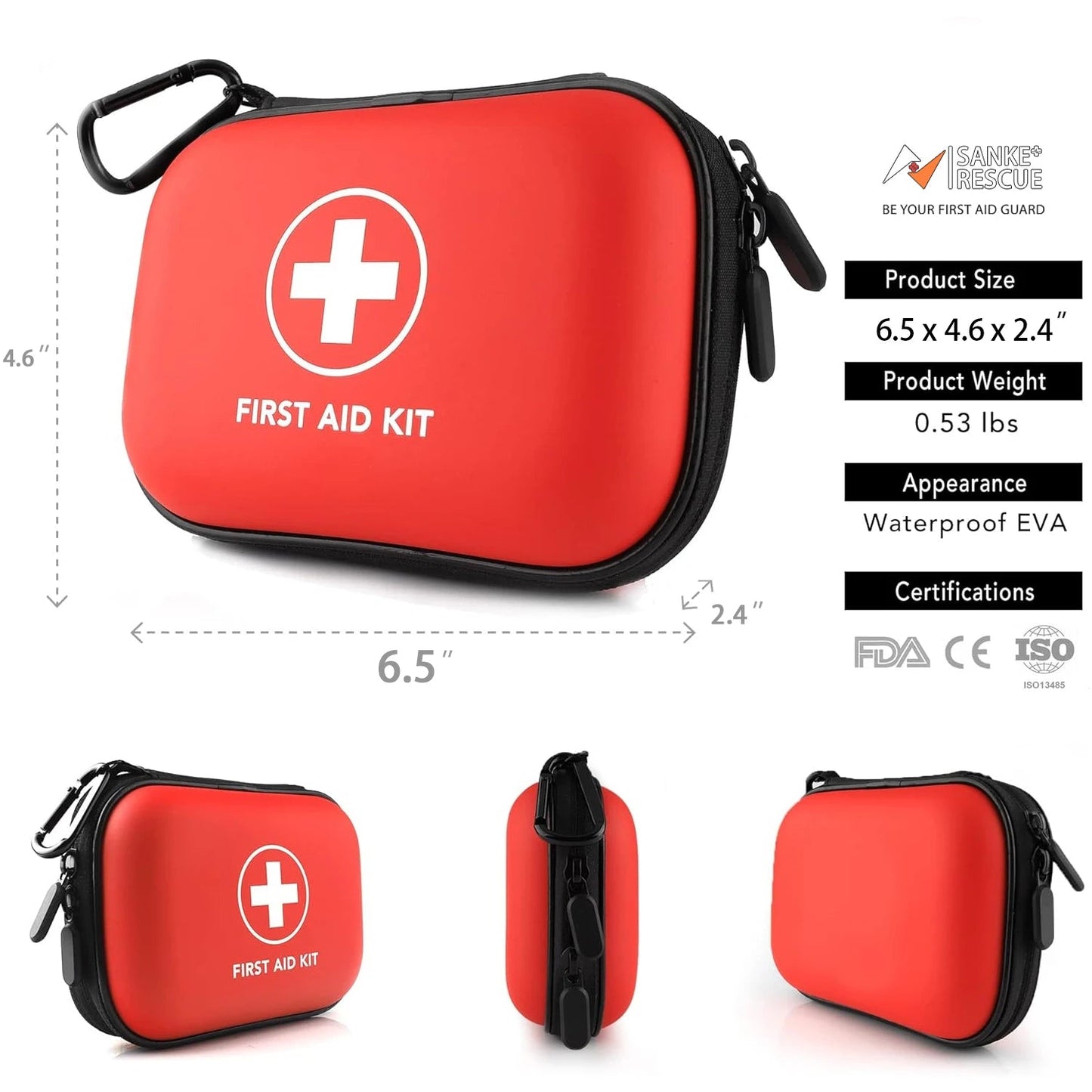 First Aid Kit Multi-purpose Emergency Medical Portable Medical Bag Outdoor Multi-functional Home Emergency edc Camping Hiking Wild Frontier Gear LLC