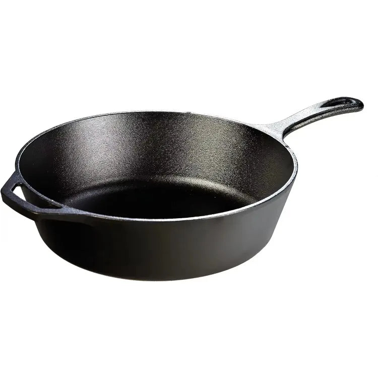 Lodge Cast Iron Deep Skillet, 12 inch Wild Frontier Gear LLC
