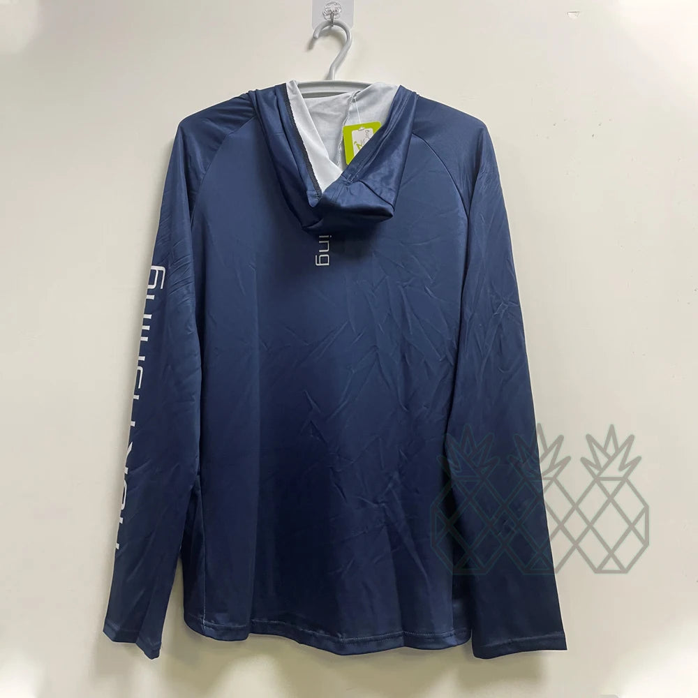 Shallow Tails Fishing Hoodie Performance Fishing Clothing Men Long Sleeve Uv Protection Sweatshirt Breathable Tops Fishing Shirt - Wild Frontier Gear LLC