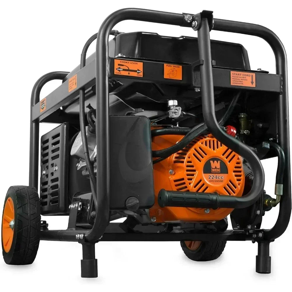 DF475T Dual Fuel 120V/240V Portable Generator with Electric Start Transfer Switch Ready, 4750-Watt, CARB Compliant Wild Frontier Gear LLC