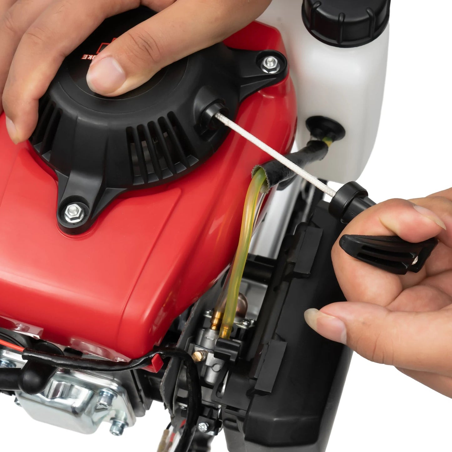 1.6kw Outboard Motor, 4 Stroke Outboard Fishing Boat Motor Engine With Air Cooling for Inflatable Boat Kayak Canoe Sailboat Wild Frontier Gear LLC