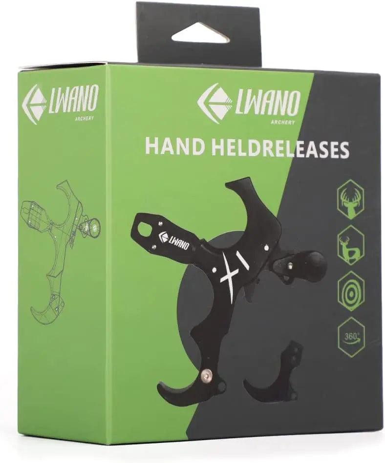 Compound Bow Thumb Bow Release, 3&4 Finger Grip Adjustable Archery Release Aids - Wild Frontier Gear LLC