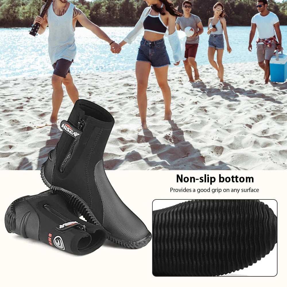 5mm Neoprene Dive Boots – The Best Way to Keep Your Feet Warm and Protected in the Water