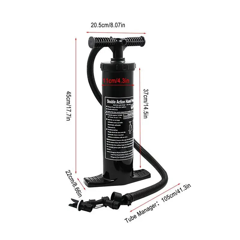 Air Bed Hand Air Pump Inflatable Pump Balloon Pump Push Manual Inflatable Pump Hand Pump Kit Air Pump Pull Inflator For Home Wild Frontier Gear LLC