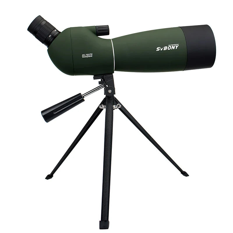 SVBONY 50/60/70/80 Spotting Scope Zoom Telescope Powerful Waterproof Long Range PORRO Prism for Shooting camping equipment