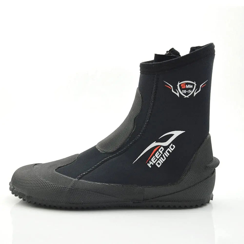 Title: These 5mm Neoprene Scuba Diving Boots Will Keep Your Feet Warm No Matter How Cold the Water Gets!