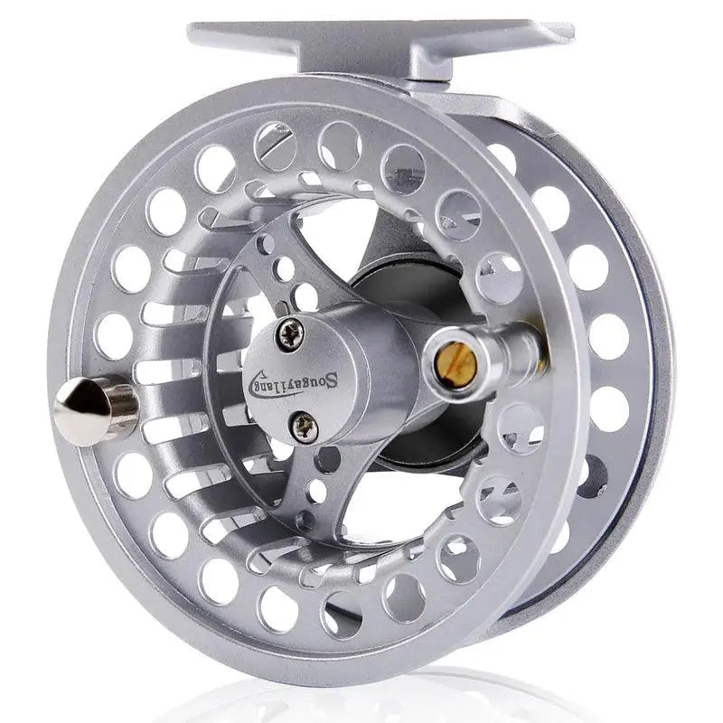 Sougayilang 5/6 Fly Fishing Reel - Lightweight Aluminum Fishing Wheel with 11kg Max Drag for Lake and River Fishing - Wild Frontier Gear LLC