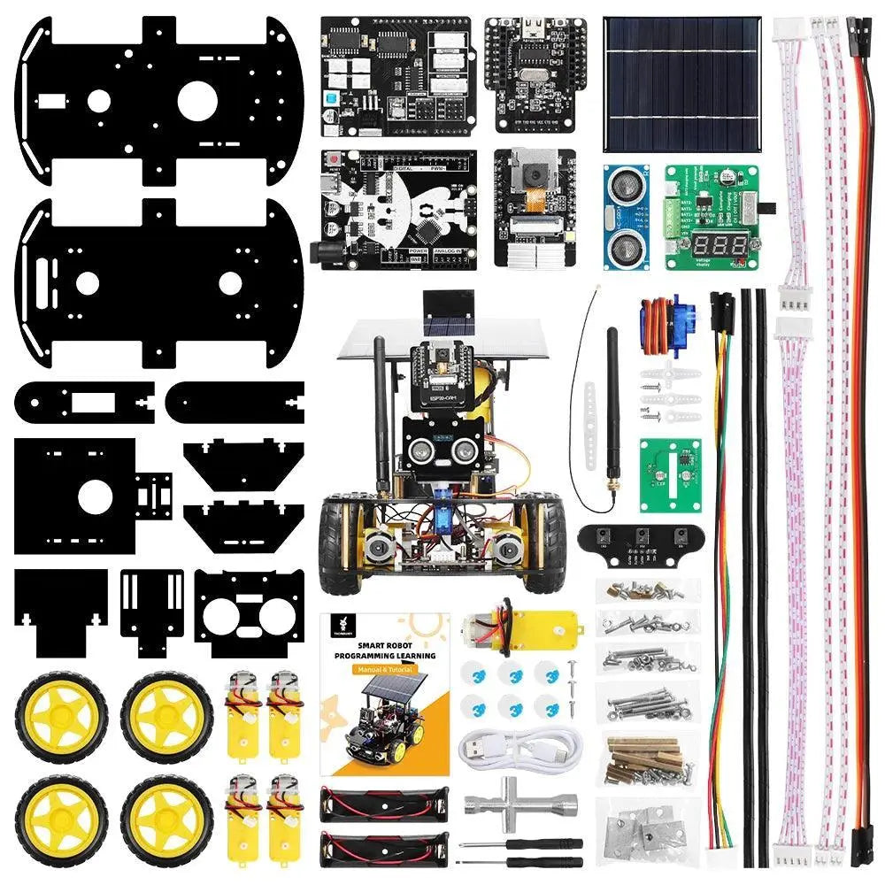 Tscinbuny ESP32 Automation Kits for Arduino Robot Kit Solar Charging Best Selling Consumer Electronics Artificial Intelligence - Wild Frontier Gear LLC