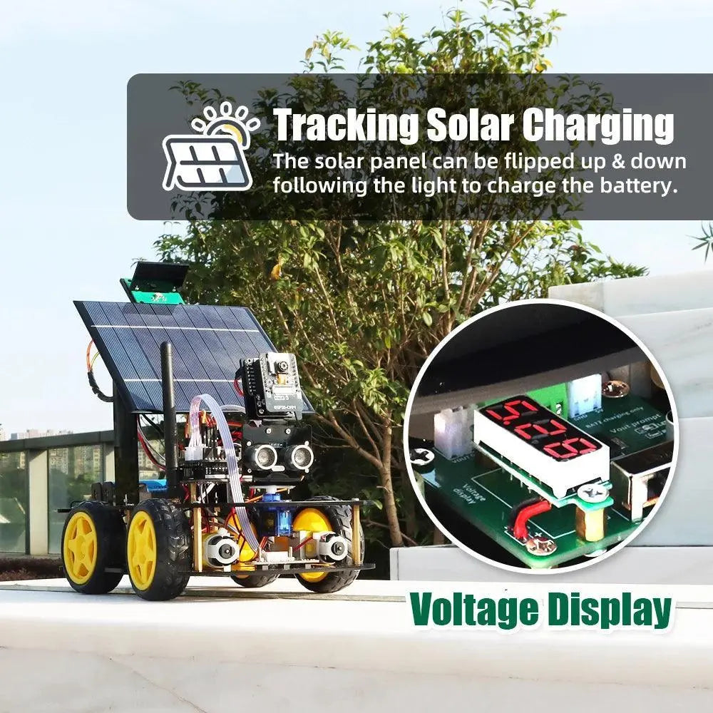 Tscinbuny ESP32 Automation Kits for Arduino Robot Kit Solar Charging Best Selling Consumer Electronics Artificial Intelligence - Wild Frontier Gear LLC
