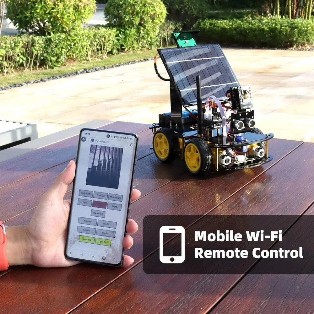 Tscinbuny ESP32 Automation Kits for Arduino Robot Kit Solar Charging Best Selling Consumer Electronics Artificial Intelligence - Wild Frontier Gear LLC