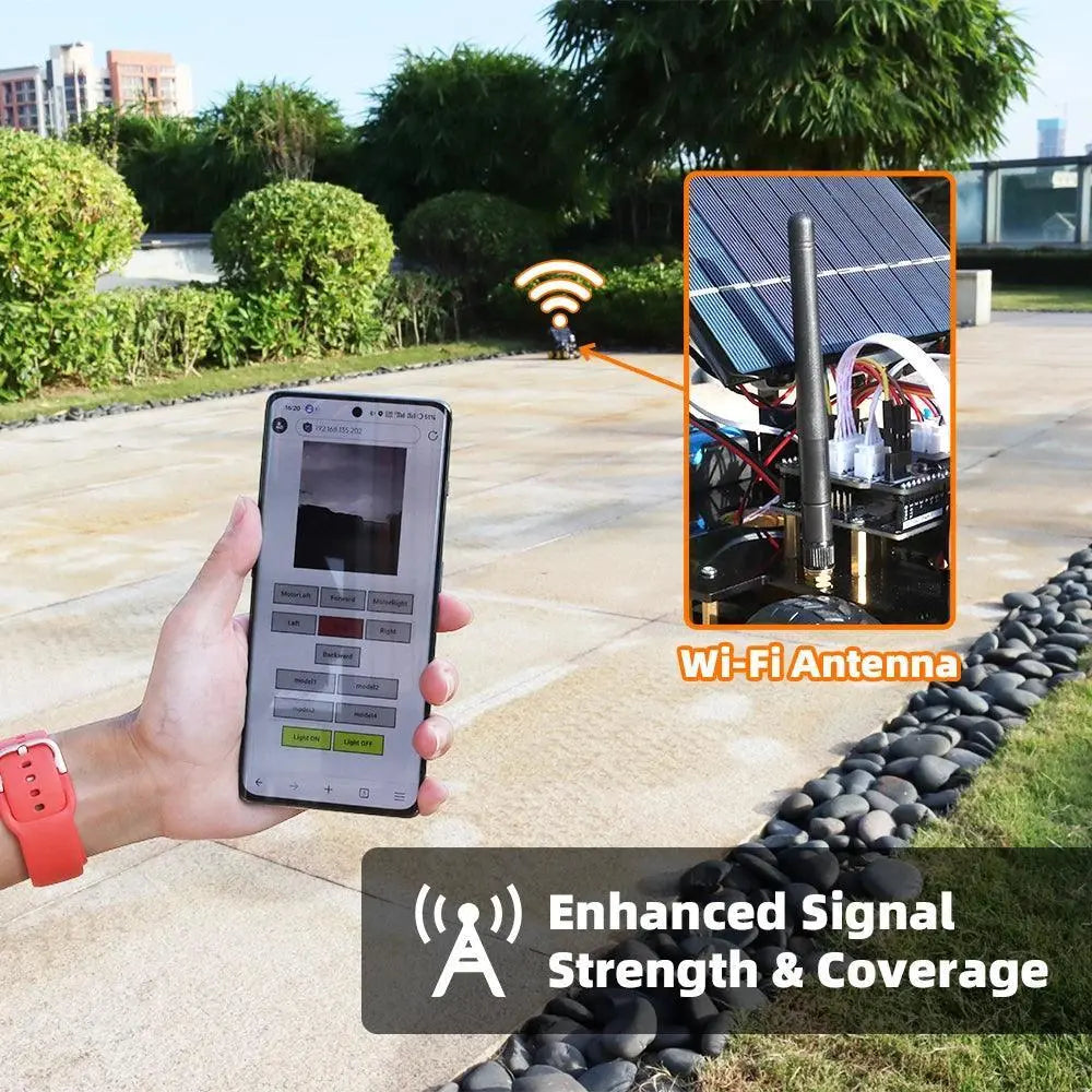 Tscinbuny ESP32 Automation Kits for Arduino Robot Kit Solar Charging Best Selling Consumer Electronics Artificial Intelligence - Wild Frontier Gear LLC
