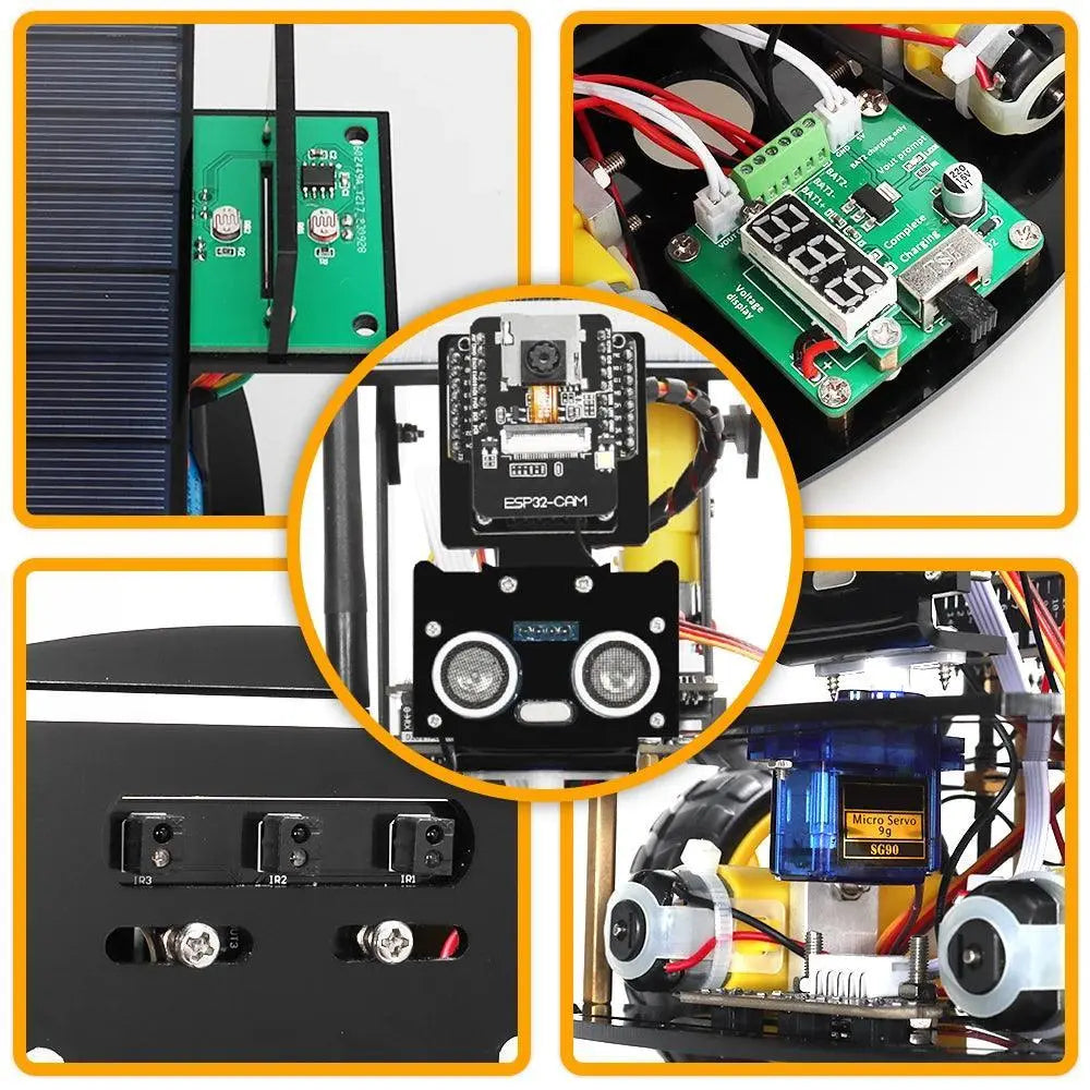 Tscinbuny ESP32 Automation Kits for Arduino Robot Kit Solar Charging Best Selling Consumer Electronics Artificial Intelligence - Wild Frontier Gear LLC
