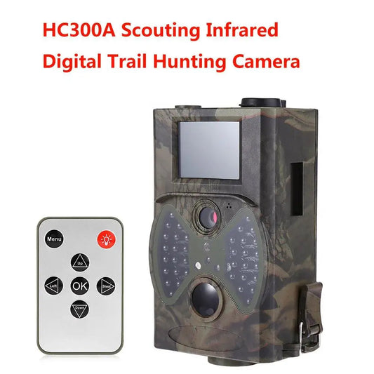 1080P 16MP Infrared Trail Camera with Night Vision for Outdoor Hunting and Surveillance - Wild Frontier Gear LLC