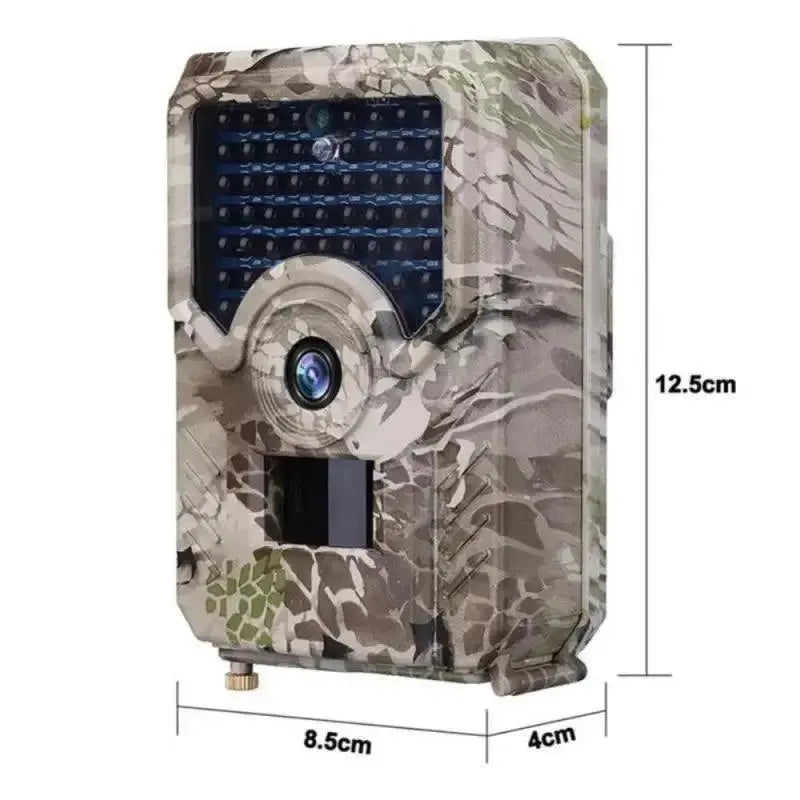 12MP 1080P Waterproof Hunting Trail Camera with Night Vision and Motion Detection for Wildlife Surveillance - Wild Frontier Gear LLC