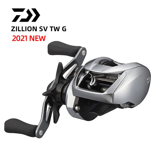 2021 NEW DAIWA ZILLION SV TW G Fishing Reel Baitcast Reel 8+1BB Gear Ratio 6.3/7.1/8.5 Max Drag 5KG International Version
