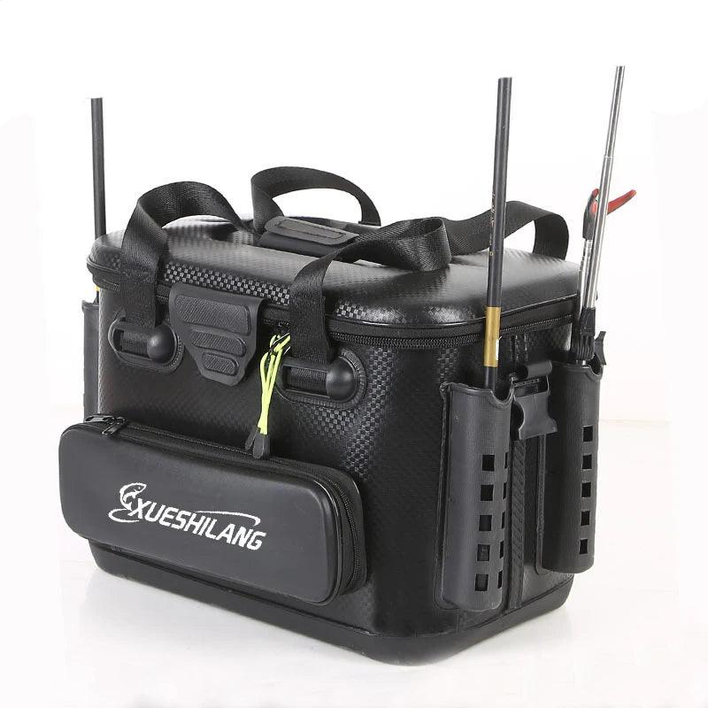 20L/28L/40L Multifunction EVA Fishing Tackle Bag Fishing Bucket Live Fish Box Outdoor Fishing Backpack with Rod Holder
