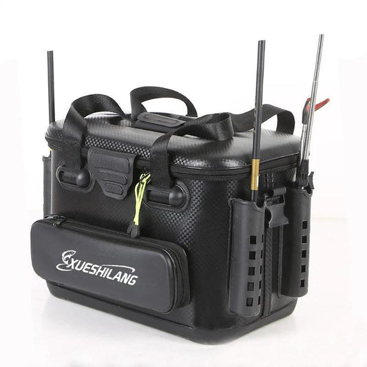 20L/28L/40L Multifunction EVA Fishing Tackle Bag Fishing Bucket Live Fish Box Outdoor Fishing Backpack with Rod Holder
