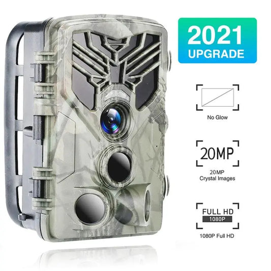 20MP Ultra HD Waterproof Trail Camera with Night Vision and Motion Detection for Outdoor Wildlife Monitoring - Wild Frontier Gear LLC