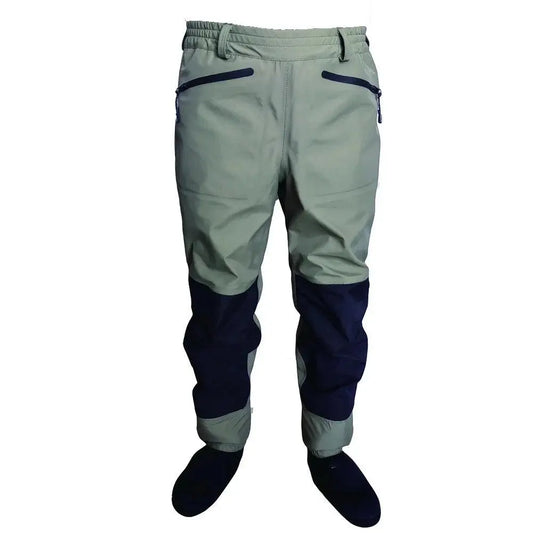 3-Ply Waterproof High-Performance Fly Fishing Waders with Adjustable Suspenders and Gravel Guards - Wild Frontier Gear LLC