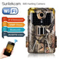 30MP 4K WiFi Hunting Camera with Bluetooth Control - Wireless Outdoor Surveillance & Night Vision Photo Trap - Wild Frontier Gear LLC