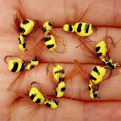 40/78/126Pcs/Box Mixed Styles Fly Fishing Lure Wet/Dry Nymph Artificial Flies Bait Pesca Tackle Trout Carp Kit - Wild Frontier Gear LLC