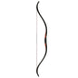 55-Inch Traditional Archery Bow with Red Pear Riser - 20-50lbs Hunting and Shooting Gear - Wild Frontier Gear LLC