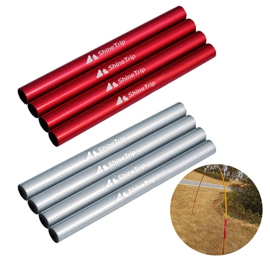 4pcs Durable Aluminium Alloy Tent Pole Repair Tube Kit - Wild Frontier Gear LLC