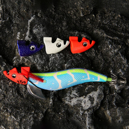 LETOYO 2PCS Luminous EGI for tip run squid lure TR Sinker weight eging for Webfoot Octopus Cuttlefish sea fishing accessories Wild Frontier Gear LLC