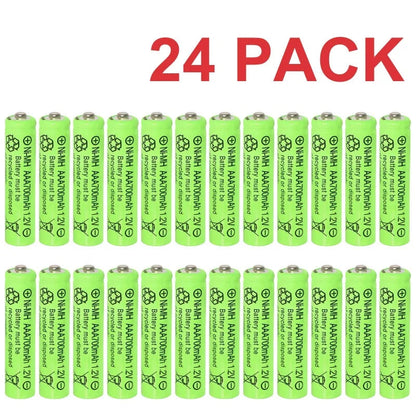 AAA Rechargeable Batteries Set 700mAh 1.2V Ni-MH Triple A Batteries High Capacity for Garden Landscaping Outdoor Solar Lights Wild Frontier Gear LLC