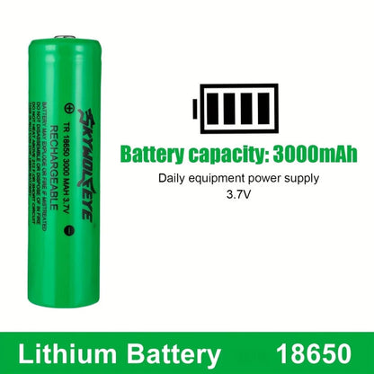 Skywolfeye Rechargeable 4 Bay Li-ion Lithium Battery Charger Compatible with 3.7V Li-ion Batteries 18650 18500 18350 26650 Wild Frontier Gear LLC