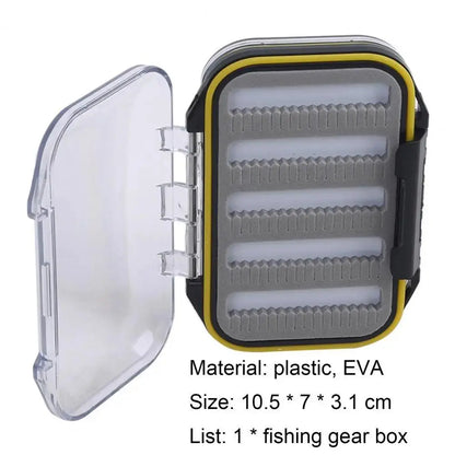 Fishing EVA Box Lightweight Pocket Size Practical Double-sides Multifunctional Large-capacity Tackle Box For Salt Water Flies - Wild Frontier Gear LLC