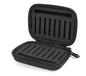 Compact EVA Storage Case for Fly Fishing Lures with Foam Insert and Trout Hooks - Wild Frontier Gear LLC