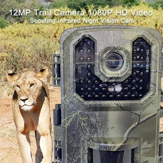 Compact Wildlife Surveillance Camera with Night Vision and Motion Detection - Wild Frontier Gear LLC