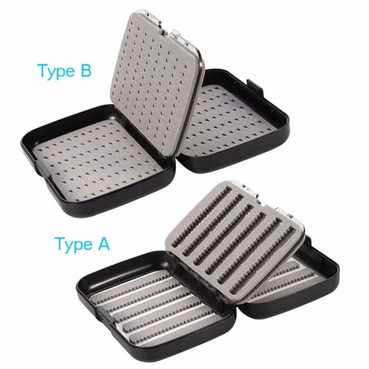 Double Layers Sponge Fly Fishing Tackle Box Thickened Waterproof Fishing Bait Lure Hook Holder Case Fishing Accessories - Wild Frontier Gear LLC