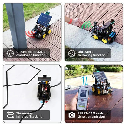ESP32 Automation Robot Kits for Arduino Solar Charging Best Selling Consumer Electronics Artificial Intelligence Smart Robot Kit - Wild Frontier Gear LLC