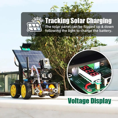 ESP32 Automation Robot Kits for Arduino Solar Charging Best Selling Consumer Electronics Artificial Intelligence Smart Robot Kit - Wild Frontier Gear LLC