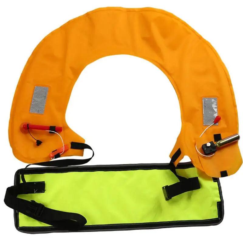 Automatic Inflatable life vest portable belt-type life jacket unisex adult manual life vest Large buoyancy water safety belt - Wild Frontier Gear LLC