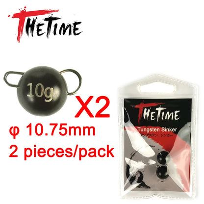 Thetime Tungsten Cheburashka Sinker 1g2g3g5g7g10g14g20g 97% Wolfram Fishing Weights Tackle For Soft Worm Bait Accessories Wild Frontier Gear LLC