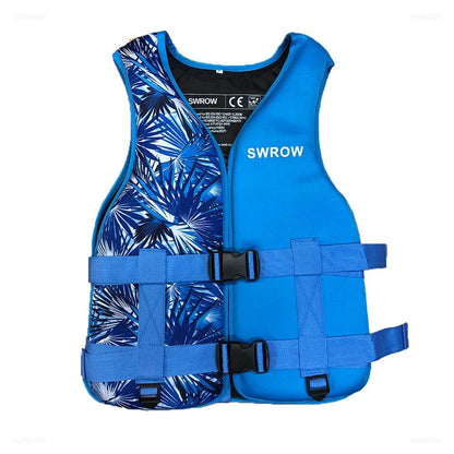 Neoprene Life Jacket for Adult Children New Water Sport Buoyancy Jacket Life Vest Swimming Boating Skiing Driving Vest Drifting - Wild Frontier Gear LLC